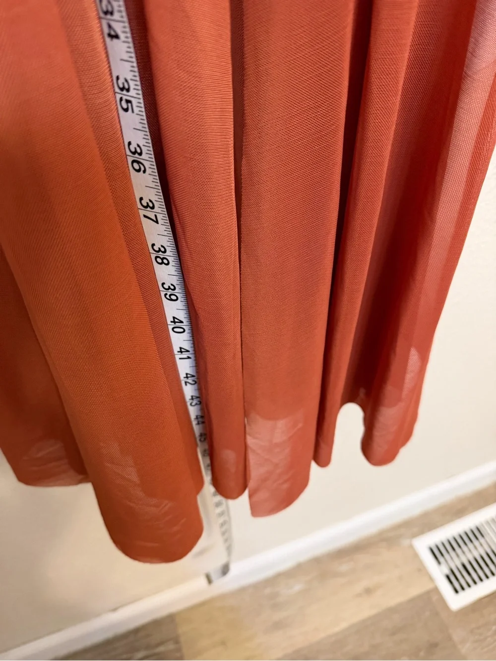 Weissman Dance Costume lyrical copper orange People Help The People 13081 MA